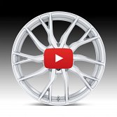 Niche Novara M273 Silver Custom Wheels 4